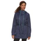 Women's Columbia Spring Run Hooded Trench Jacket, Size: Medium, Purple Oth