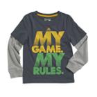 Boys 4-7x Adidas My Game. My Rules. Tee, Boy's, Size: 5, Dark Grey