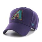 Men's '47 Brand Arizona Diamondbacks Mvp Hat, Purple