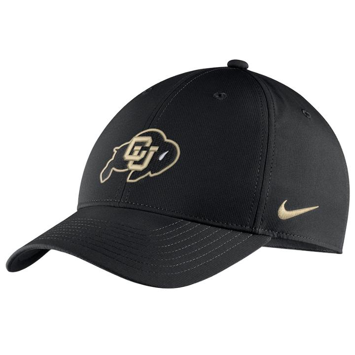 Adult Nike Colorado Buffaloes Adjustable Cap, Men's, Black