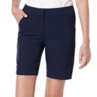 Women's Grand Slam Tech Bermuda Golf Shorts, Size: 14, Med Blue