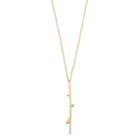 14k Gold Bar Pendant Necklace, Women's, Size: 18, Yellow