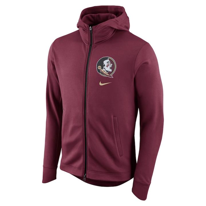 Men's Nike Florida State Seminoles Elite Fleece Hoodie, Size: Large, Grey (charcoal)