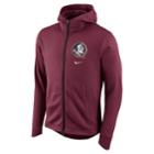 Men's Nike Florida State Seminoles Elite Fleece Hoodie, Size: Large, Grey (charcoal)