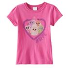 Girls 7-16 Angry Birds Movie Hatchlings #bffs Graphic Tee, Girl's, Size: Small, Brt Pink