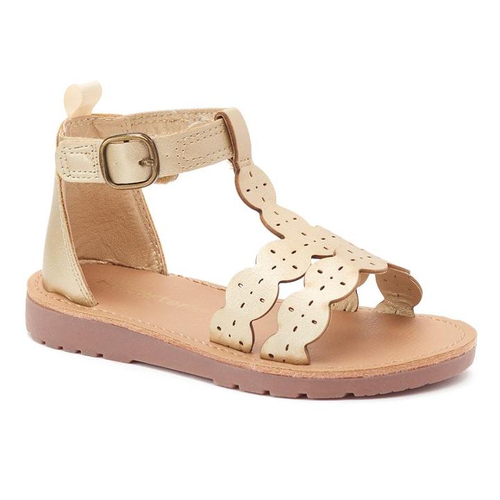 Carter's Cookie Toddler Girls' Sandals, Girl's, Size: 11, Gold
