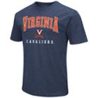 Men's Campus Heritage Virginia Cavaliers Team Color Tee, Size: Medium, Blue (navy)
