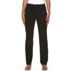 Women's Croft & Barrow&reg; Classic Fit Straight-leg Jeans, Size: 6 Short, Black