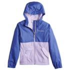 Girls 4-18 Columbia Rain To Fame Jacket, Size: S(8), Purple