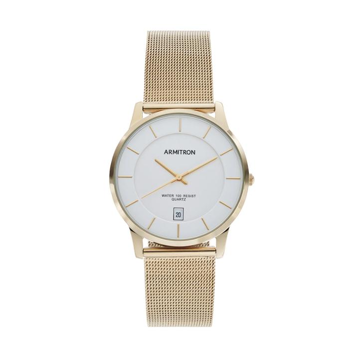 Armitron Men's Mesh Watch - 20/5123svgp, Size: Medium, Gold