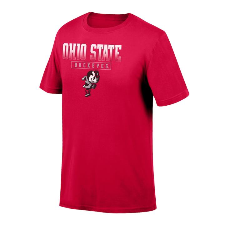 Boys 8-20 Ohio State Buckeyes Mascot Tee, Size: Xl 18-20, Brt Red