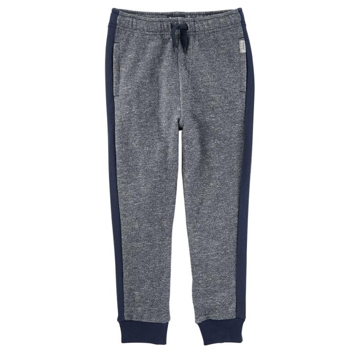 Boys 4-12 Oshkosh B'gosh&reg; Marled Stripe Pants, Size: 8, Blue