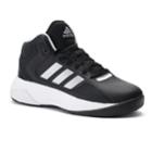 Adidas Cloudfoam Ilation Mid Kids' Basketball Shoes, Kids Unisex, Size: 6, Black