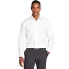 Men's Van Heusen Classic-fit Striped Button-down Shirt, Size: Large, White