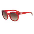 Armani Exchange Ax4057s 53mm Round Gradient Sunglasses, Men's, Red