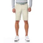 Big & Tall Grand Slam Classic-fit Performance Flat-front Golf Shorts, Men's, Size: 54, Natural