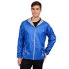 Men's Champion Packable All-weather Hooded Jacket, Size: Xl, Blue