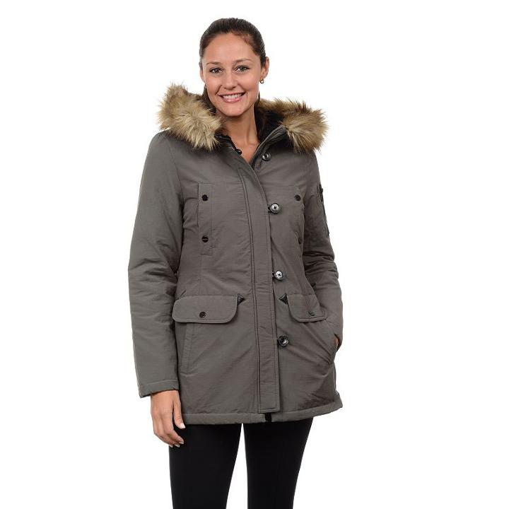 Women's Fleet Street Expedition Jacket, Size: Large, Grey