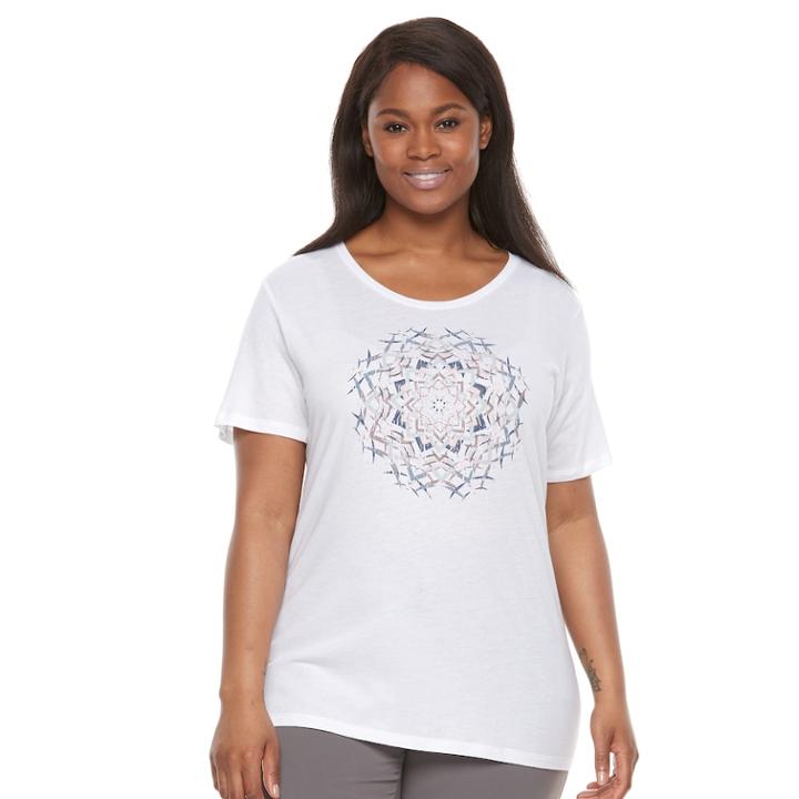 Plus Size Columbia Fairhaven Park Graphic Tee, Women's, Size: 2xl, White