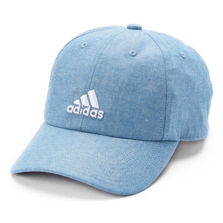 Women's Adidas Saturday Relaxed Baseball Cap, Med Blue