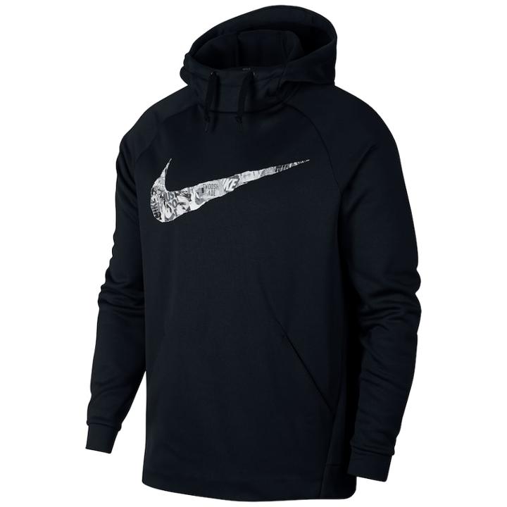 Big & Tall Nike Therma Rip And Tear Hoodie, Men's, Size: Xxl Tall, Grey (charcoal)