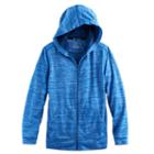 Boys 8-20 Tek Gear&reg; Jersey Space-dyed Hoodie, Size: Xl(18/20), Blue (navy)