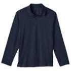 Boys 8-20 Chaps School Uniform Performance Polo, Boy's, Size: 18-20, Blue (navy)