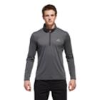 Men's Adidas Tech Quarter-zip Top, Size: Xxl, Black