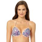 In Mocean Diamond Push Up Bikini Top, Size: Large, Ovrfl Oth