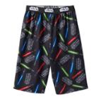 Boys 4-16 Star Wars Light Saber Lounge Shorts, Boy's, Size: 10-12, Multicolor