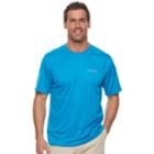 Big & Tall Columbia Clear Creek Classic-fit Omni-wick Performance Tee, Men's, Size: 2xb, Dark Blue