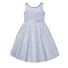Girls 7-16 American Princess Pastel Rhinestone Embellished Dress, Size: 12, Blue Other