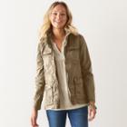 Women's Sonoma Goods For Life&trade; Josie Anorak Jacket, Size: Large, Orange