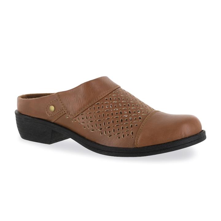Easy Street Evette Women's Mules, Size: 9.5 Wide, Dark Beige