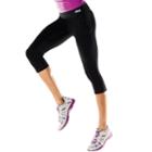 Women's Fila Sport&reg; Trail Skimmer Yoga Capris, Size: Xs, Black