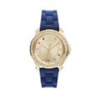 Juicy Couture Women's Pedigree Crystal Watch, Size: Medium, Navy