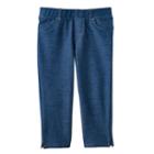 Girls 4-10 Jumping Beans&reg; Capri Jeggings, Girl's, Size: 5, Blue Other