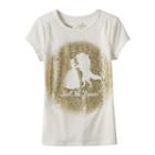 Disney's Beauty And The Beast Girls 4-7 Glitter Graphic Tee By Jumping Beans&reg;, Girl's, Size: 7, White