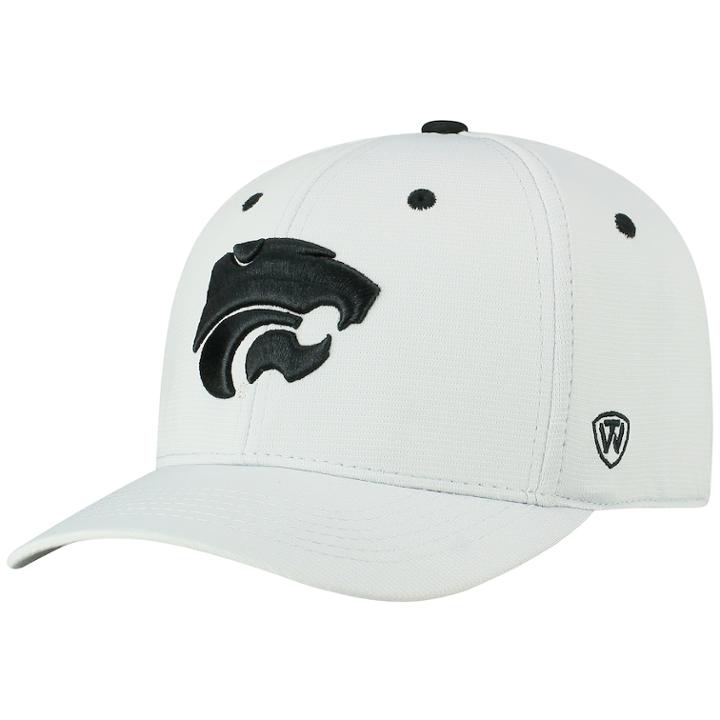 Adult Top Of The World Kansas State Wildcats High Power Cap, Men's, Light Grey