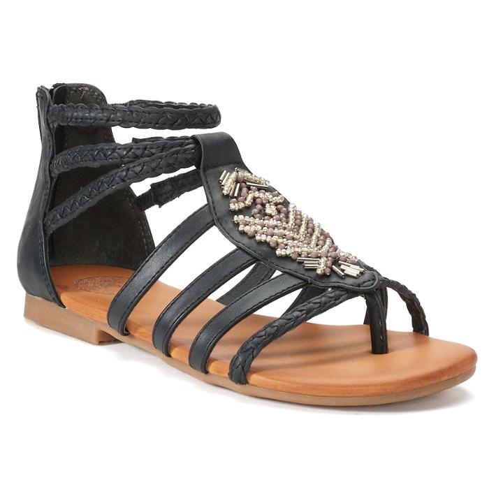So&reg; Guppy Women's Gladiator Sandals, Size: Medium (9.5), Oxford