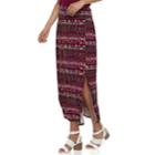Women's Apt. 9&reg; Tummy Control Maxi Skirt, Size: Large, Dark Pink