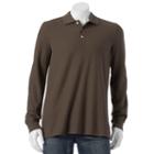 Men's Croft & Barrow&reg; Classic-fit Easy-care Pique Polo, Size: Xl, Brown