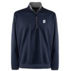 Men's Detroit Tigers 1/4-zip Leader Pullover, Size: Large, Blue