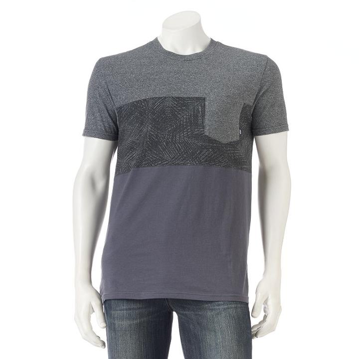 Men's Vans Mayes Tee, Size: Large, Med Grey