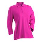 Plus Size Nancy Lopez Grace 3/4-sleeve Golf Polo, Women's, Size: 3xl, Brt Pink