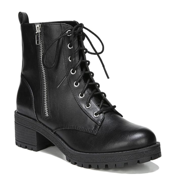 Fergalicious Rocker Women's Combat Boots, Size: 8, Oxford