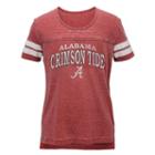 Juniors' Alabama Crimson Tide Throwback Tee, Women's, Size: Medium, Dark Red