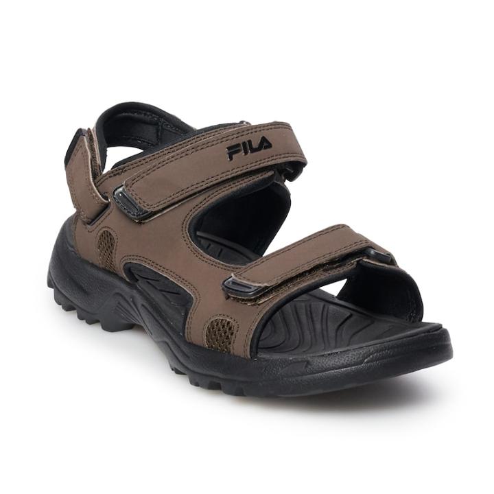 Fila&reg; Transition Men's Sandals, Size: 12, Red/coppr (rust/coppr)
