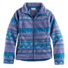 Girls 4-16 Columbia Midweight Printed Fleece Jacket, Size: Xs