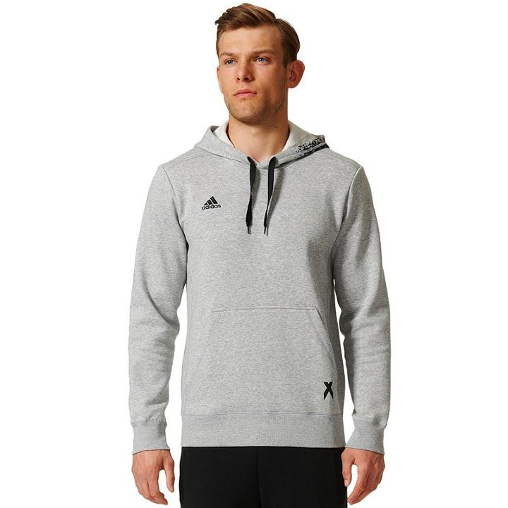 Men's Adidas Slim-fit X Hoodie, Size: Xl, Med Grey